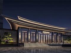 天津·金輝華苑展示區建筑泛光照明